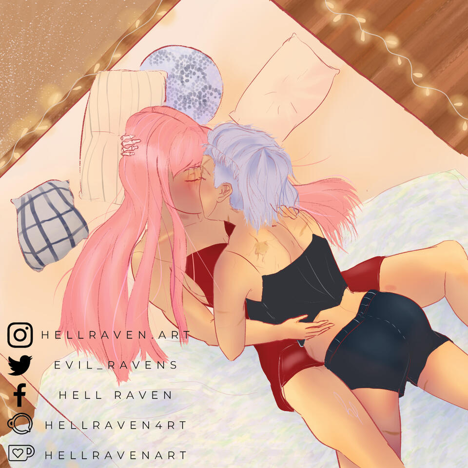 Jess and Loki kiss (OC&#39;s)